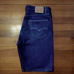 Men's Levi’s 569 Denim Dark Wash Shorts Size 36